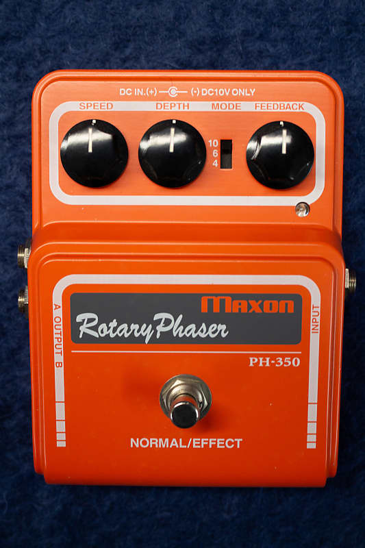 VERY RARE Maxon PH-350 Rotary Phaser Guitar Effects Pedal