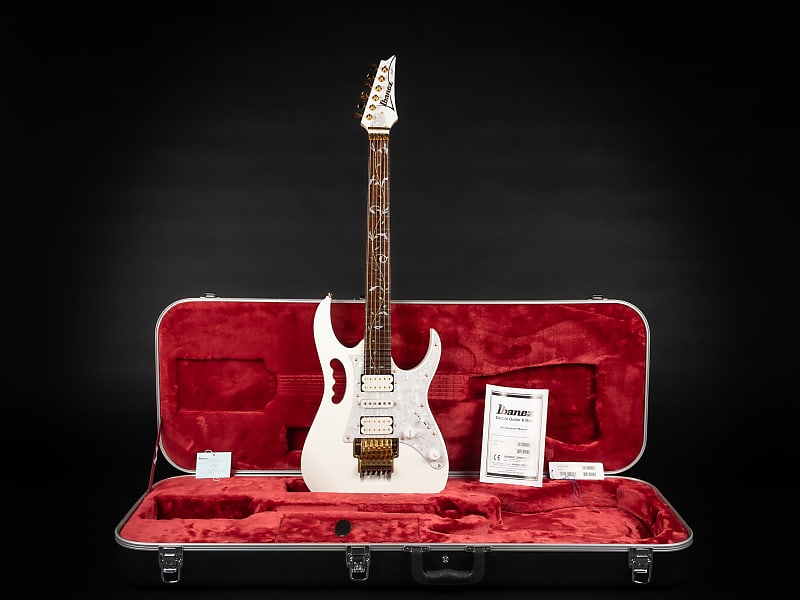 2019 Ibanez JEM7V-WH Steve Vai Signature with Rosewood Fretboard - White |  Japan Tree of Life DiMarzio | OHSC