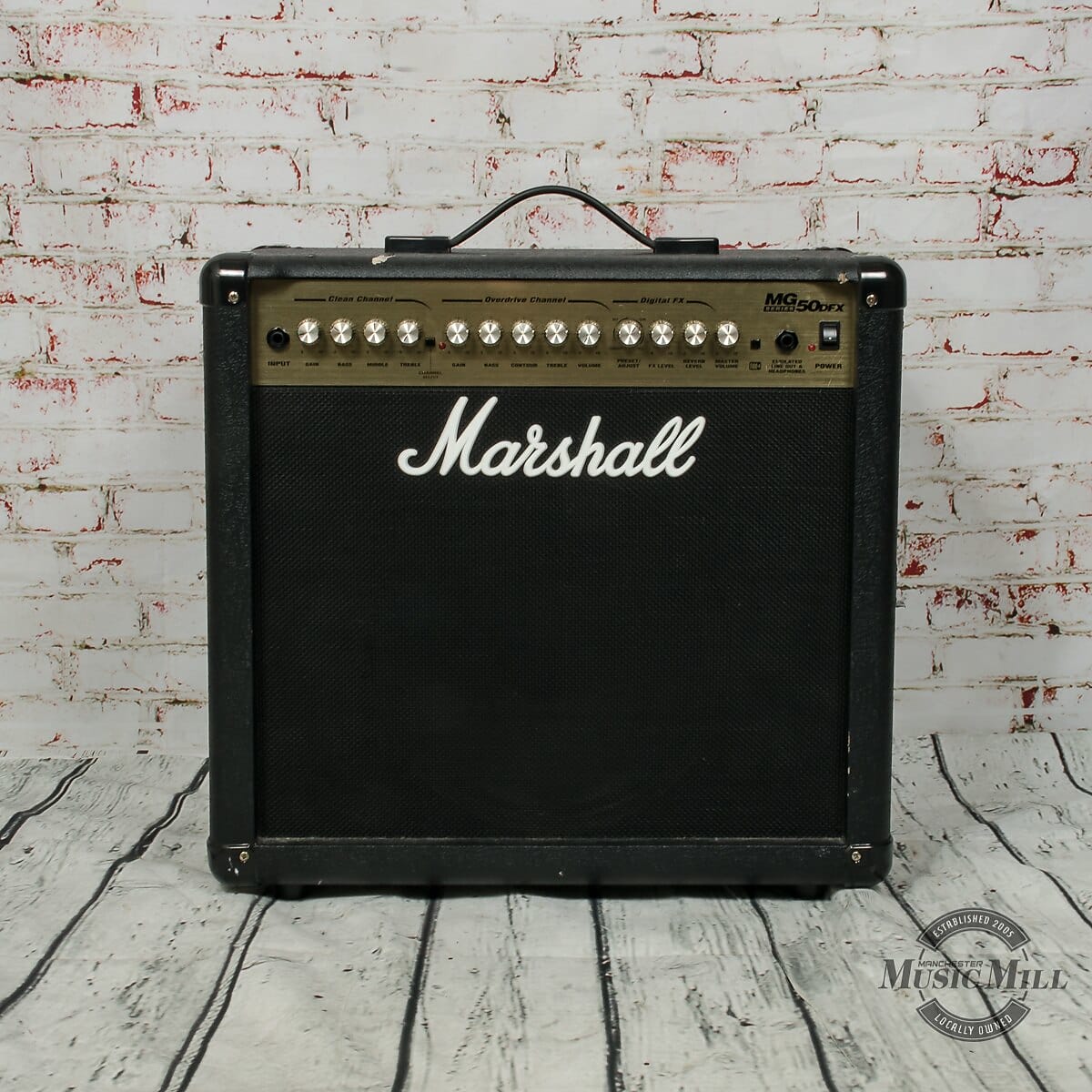 Marshall MG MG50DFX 2-Channel 50-Watt 1x12 Solid State Guitar Combo 2004 -  2008 | Reverb