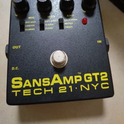 Tech 21 SansAmp GT2 2000s - Black image 1