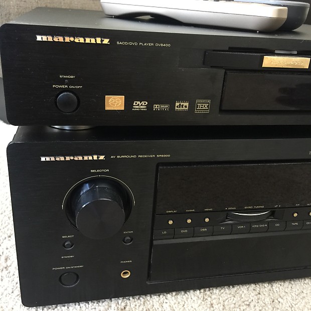 Marantz Surround Sound Receiver SR9300 & DV8400 Reverb
