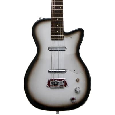 Silvertone Dano - Solid Body Electric Guitar - Silverburst image 3