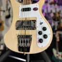 NEW 2022 Rickenbacker 4003SMG Mapleglo (Natural) 4-String Bass 4003S w/Case 746