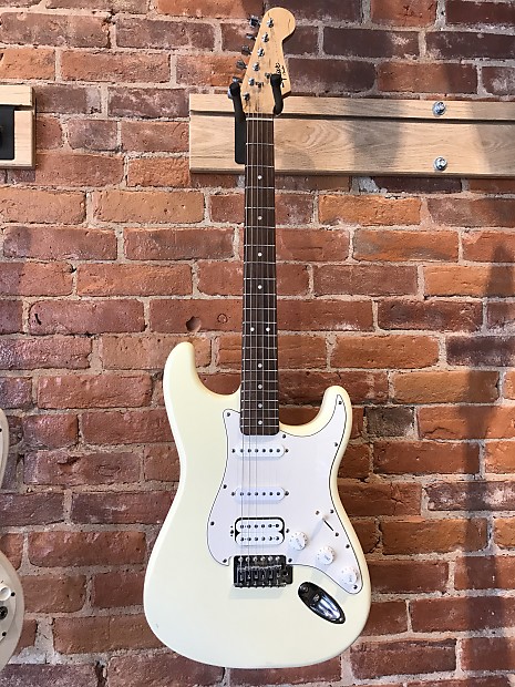 Squier By Fender Bullet Stratocaster SSH Cream | Reverb