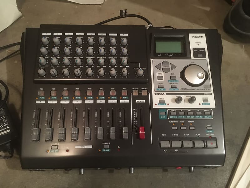 Tascam PortaStudio DP01FX/CD Digital 8 Track Recorder Reverb