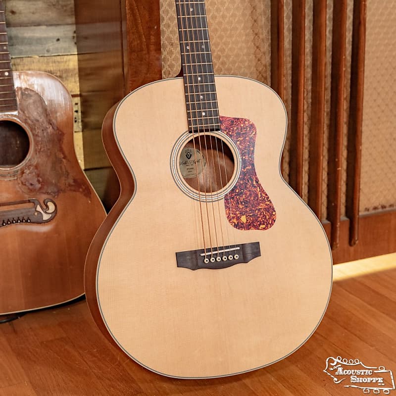Guild BT-240E Sitka/Mahogany Jumbo Natural Top Baritone Acoustic Guitar w/ Fishman Pickup #9950 image 1