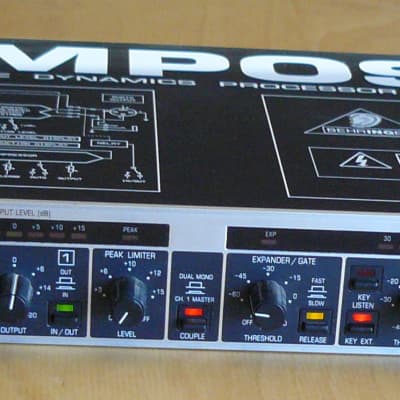 Behringer composer MDX2100 - Which Drawmer is it based on? - Gearspace