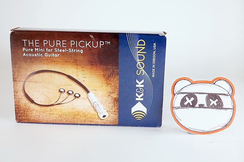 K&K Sound Pure Mini Acoustic Guitar Pickup Reverb