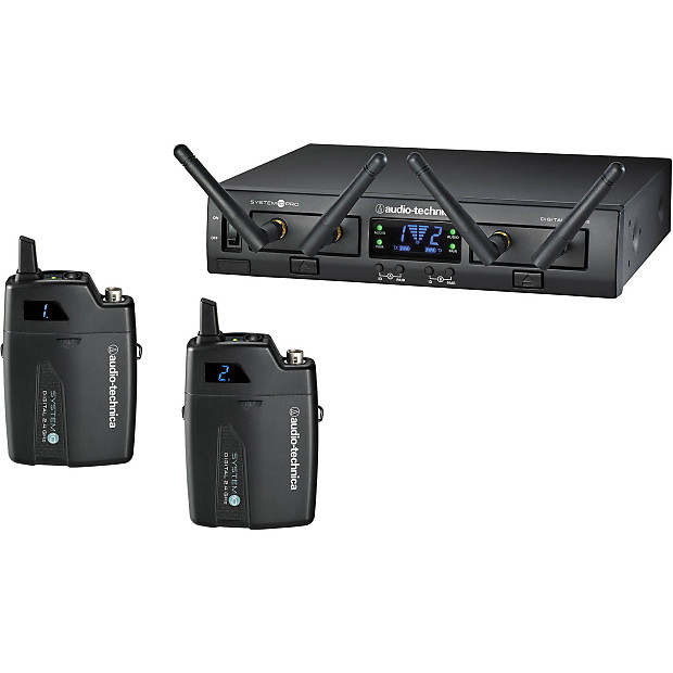 Audio-Technica ATW-1311 System 10 Dual UniPak Wireless Transmitter System image 1