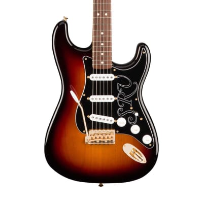[PREORDER] Fender Artist Stevie Ray Vaughan Stratocaster Electric Guitar w/Case, Pau Ferro FB, 3-Tone Sunburst image 3