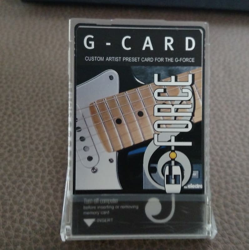 TC Electronic G-Card Custom Artist Expansion / Preset Card