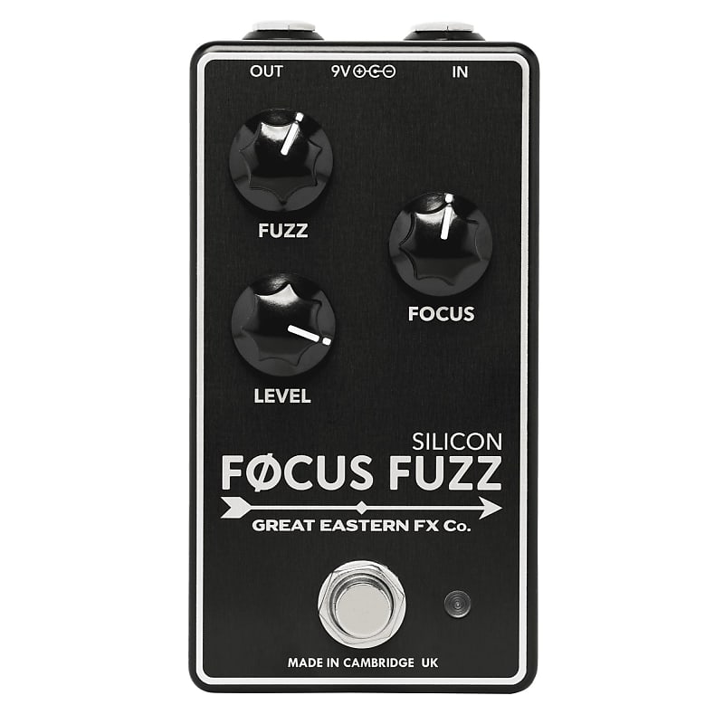 Great Eastern FX focus fuzz silicon - Black image 1
