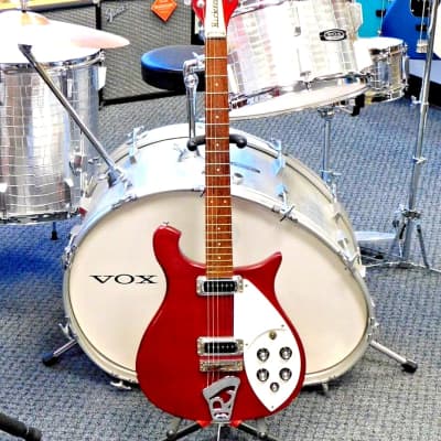Vintage 1987 Rickenbacker 610 Electric Guitar! Teardrop Case! Ruby Red Finish!!! image 2