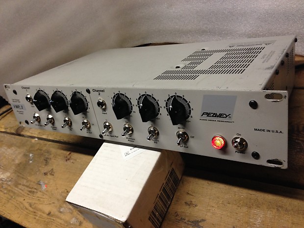 Peavey VMP-2 Dual Channel Vacuum Tube Microphone Preamp with 2-Band EQ image 1