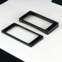 Allparts Humbucker Pickup Mounting Rings US Spec Black Curved Bottom PC 0733-023