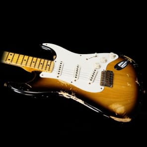 Fender  Custom Shop 1956 Stratocaster Heavy Relic 2013 Sunburst image 2