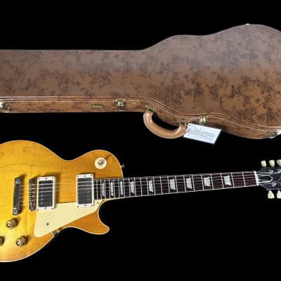 2023 Gibson Les Paul 1958 Custom Shop '58 Historic Reissue VOS ~ Lemon Burst image 11