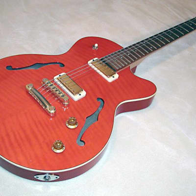 Yamaha AEX 520 Semi-Hollow Electric Guitar with Yamaha