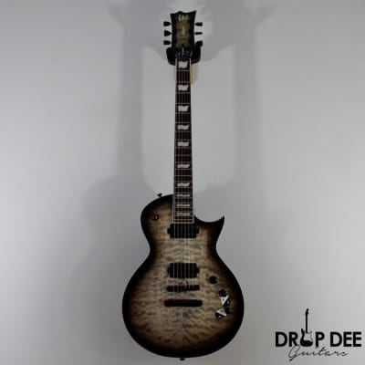 ESP LTD EC-1000T Electric Guitar - Charcoal Burst image 2