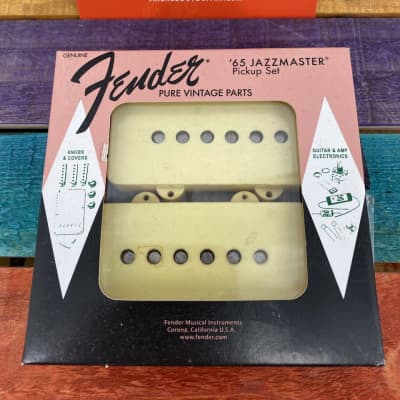 Real Life Relics Fender® Pure Vintage PV65 Jazzmaster® Pickup Set Aged 0992239000 for sale