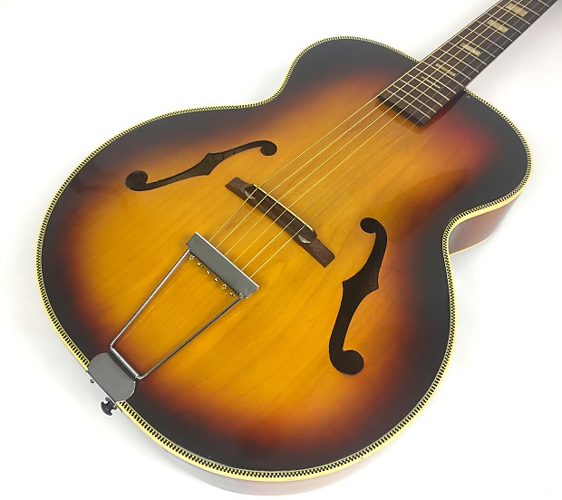 Stewart エルキギター SS Stewart/Harmony 9010 1957 Cherry Sunburst | Reverb