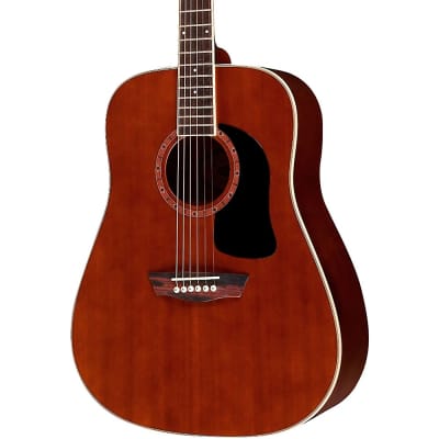Washburn WD100DL Dreadnought Mahogany Acoustic Guitar Natural for sale