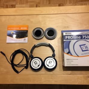 Ultrasone PROline 750 S-Logic Headphones (Blue) | Reverb