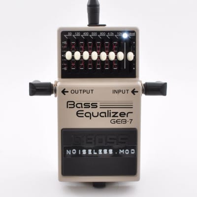 Boss GEB-7 Modified Noiseless For Bass Equalizer EQ Pedal Mod Used From Japan #663 image 21