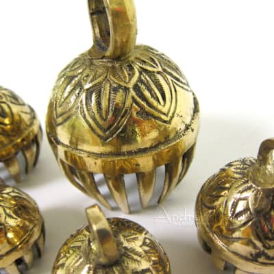 Authentic Indian Elephant Bells, Set of 5 image 5