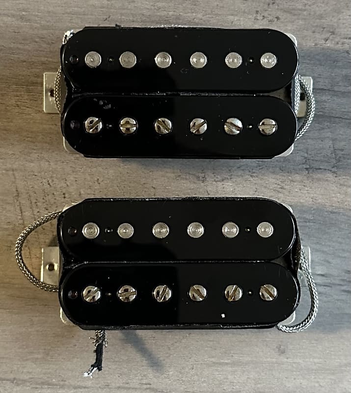 Gibson Custom Custombucker Humbucker Pickup Set Nickel
