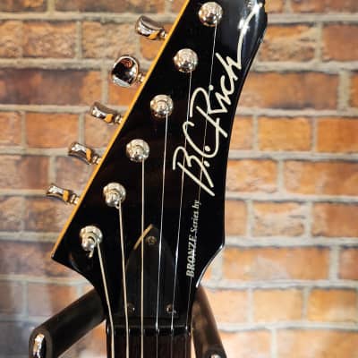 B.C. Rich Bronze Series Warlock Black image 2