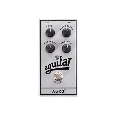 Aguilar AGRO Bass Overdrive Silver 25th Anniversary Edition