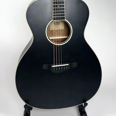Sound Smith Memphis Black OM Acoustic-Electric Guitar 2020 Sati image 6