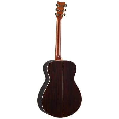 Yamaha LS-TA TransAcoustic Acoustic-Electric Guitar (Brown Sunburst) image 4