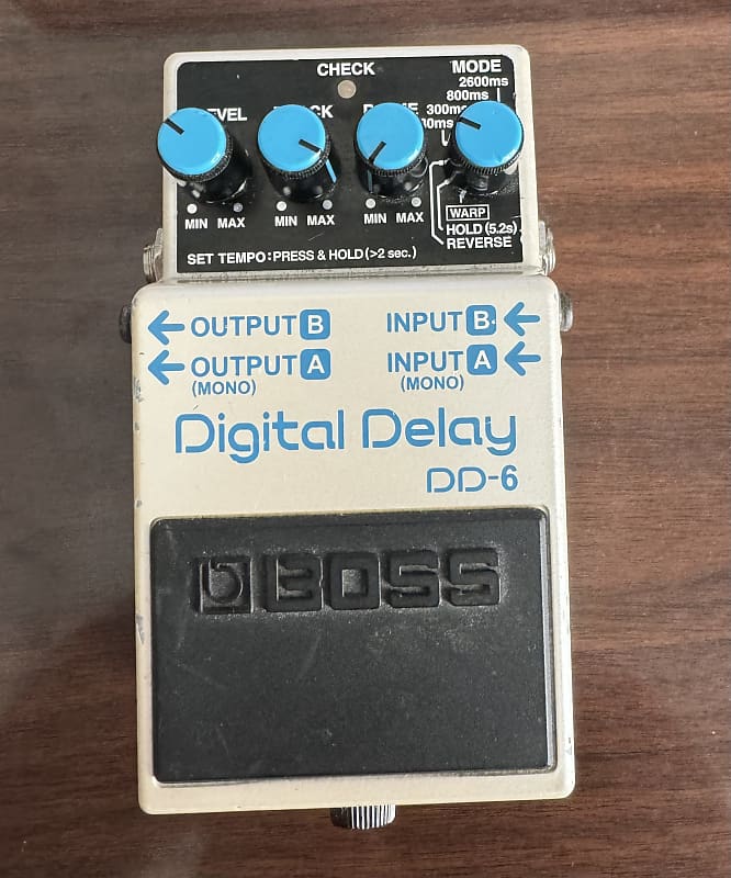 Boss DD-6 Digital Delay (Dark Gray Label) 2002 - 2008 - White | Reverb