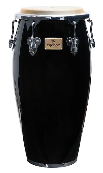 Tycoon Percussion Master Classic Black Series Conga 12-1/2" image 1