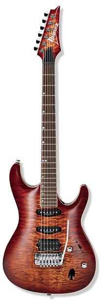 Ibanez SA960QM BTB BROWN TOPAZ BURST Reverb