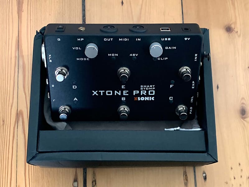 XSonic Xtone Pro - iOS Guitar Interface and Foot Controller | Reverb