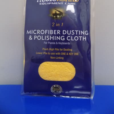 Music Nomad MN230 Microfiber Dusting & Polishing Cloth for Pianos &  Keyboards