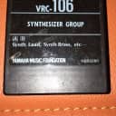 Yamaha VRC-106 Sound Cartridge Synthesizer Group DX TX VRC for DX7 Keyboard