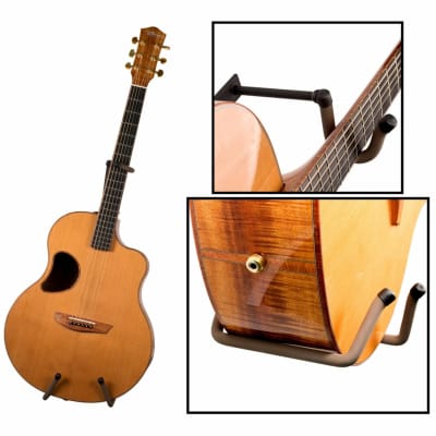 String Swing BCC151W-3 Wall Mount for Acoustic Guitar, 3" Slatwall image 8