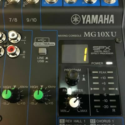 Yamaha MG10XU 10-input Analog USB Mixer MG 10XU in box //ARMENS// image 3