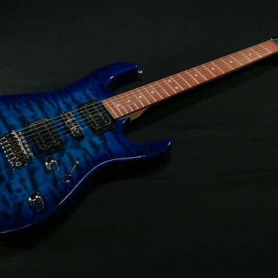 Ibanez GRX70QATBB GIO RX 6str Electric Guitar - Transparent Blue Burst 341 image 3