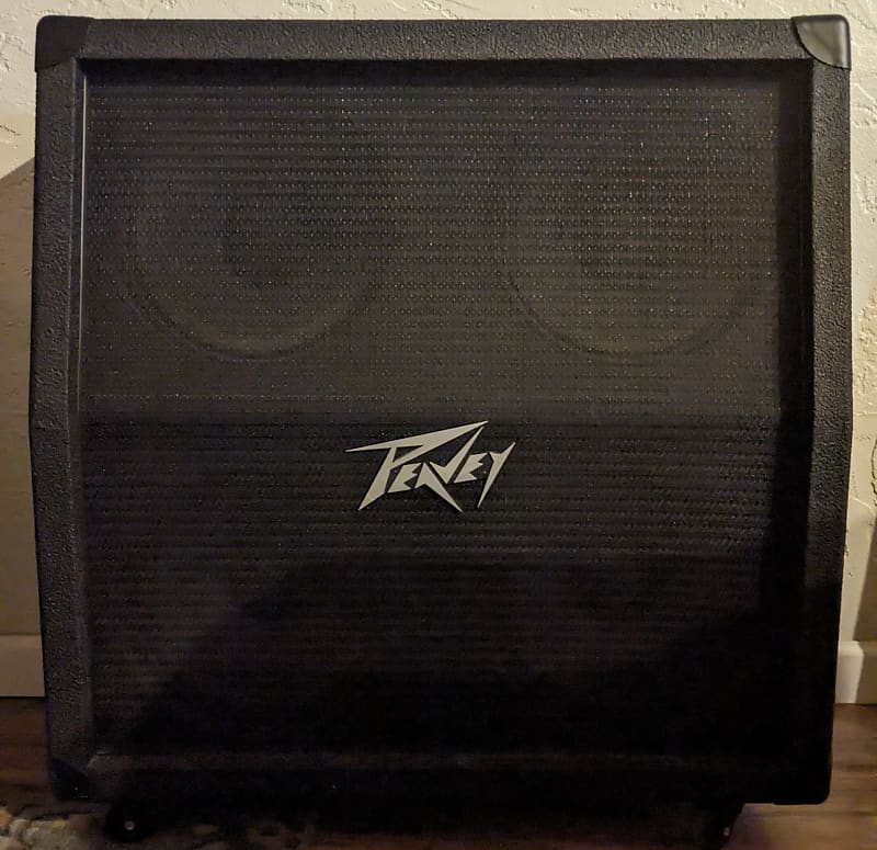 Peavey 4x12 1990s Black Vinyl, Black Grill Cloth Reverb