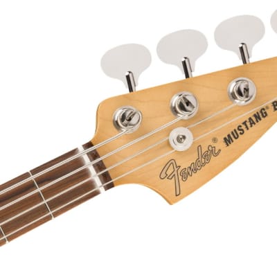 Fender Vintera 60s Mustang 4-String Electric Bass w/ Gigbag - Fiesta Red image 4