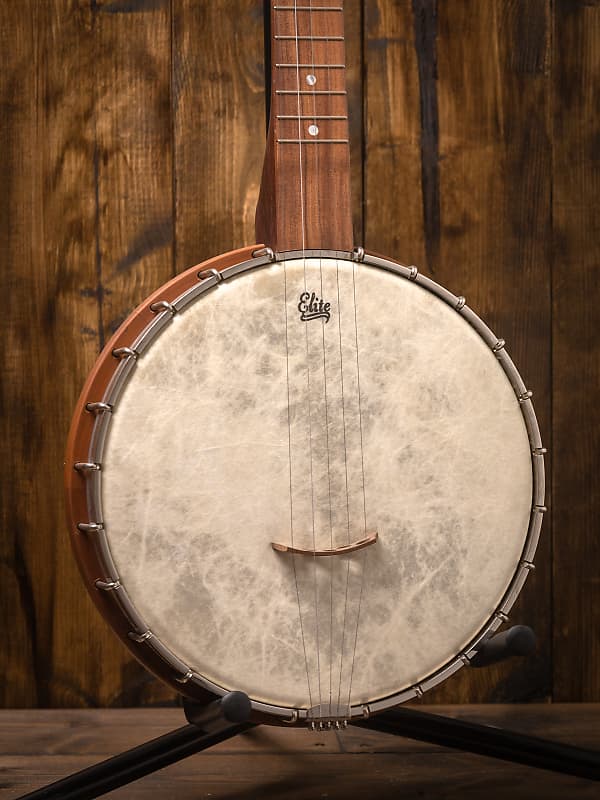 Wickland  Pacific Yew and Padauk Clawhammer Banjo image 1