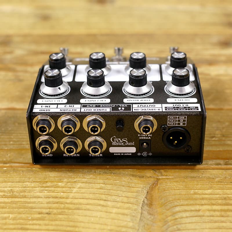 Crews Maniac Sound (MIJ) BAP-2 Bass Preamp/D.I | Reverb