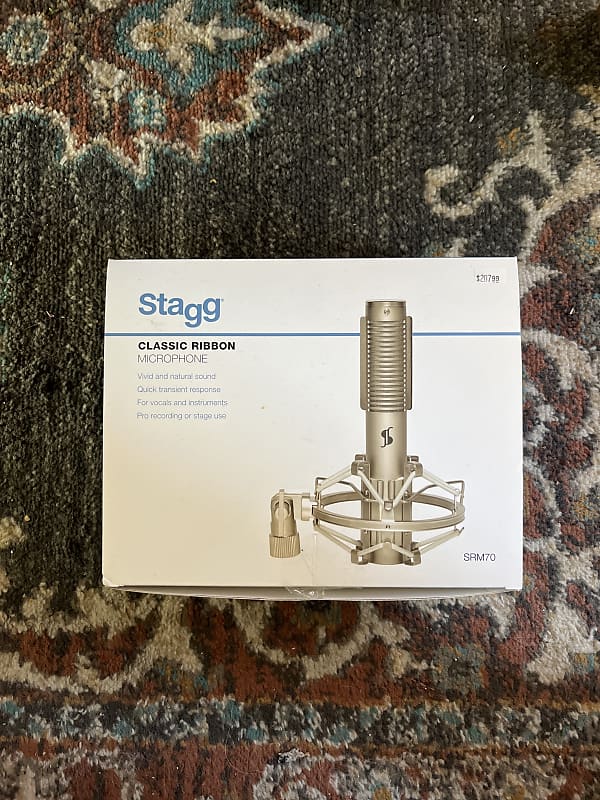 Stagg SRM70 Ribbon Mic Reverb