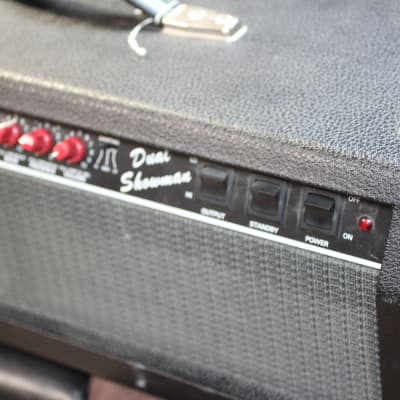 Fender Dual Showman Head 1980-90s 'Red Knob' image 3