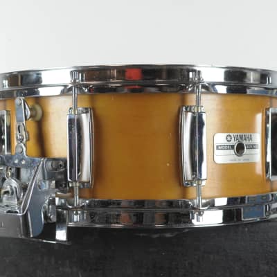 1980s Yamaha Recording Custom 5x14 Real Wood SD-055D Snare Drum image 10